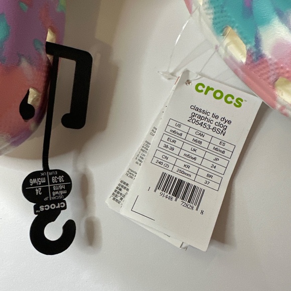 Crocs Classic Solar Rainbow Clogs - Picture 4 of 6